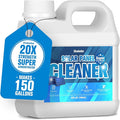 Solar Panel Cleaner 32oz (Makes 150 Gallons) - 20X Strength Super Concentrated Glass & Solar Panel Cleaning, Industrial Grade Streak-Free Fast Dry Remove Oils, Water Spots, Dust, Droppings