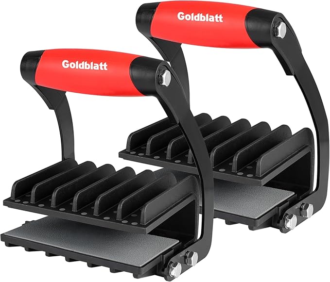 Goldblatt 2 Pack Panel Carrier, Plywood Lifting Tool, Drywall Carrying Tool - Plywood Carriers Tool for Wood, Synthetic Cement Board - Clamping Thickness up to 1 inch
