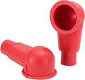 Fastronix Side Post Battery Terminal Cover Set USA Made (Red)