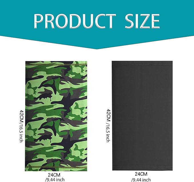 Cooling Neck Gaiter for Men Women UV Protection Face Mask Neck Cover Fishing Bandanas balaclava