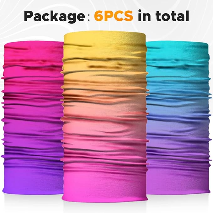 JOEYOUNG Headwear, Bandana, Neck Gaiter Head Wrap Headband Balaclava Magic Scarf