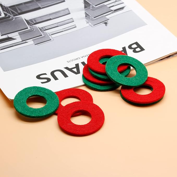 10 PCS Battery Terminal Anti Corrosion Washers Fiber, 5 Red & 5 Green Battery Terminal Protector