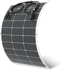 Viewsun Flexible Solar Panel 100 Watt 16BB Mono Cell, Fiberglass Bendable Solar Panels, Lightweight & Urtra-Thin for RV, Camping, Boat, Balcony, Roof, Yacht,Uneven Surface