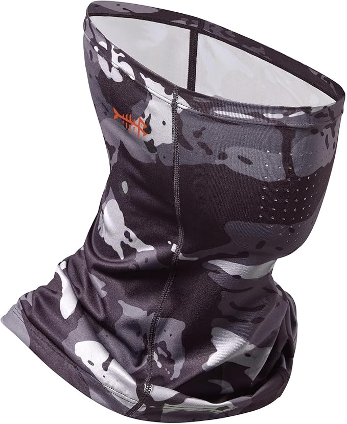 BASSDASH Neck Gaiter Mask UPF 50 Sun Protection for Men & Women, Fishing, Hiking, Outdoor