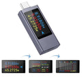 Diymore USB C Power Meter Testers,USB C Tester Power Tester Color Screen,Multimeter Tester,Three Screens Switch to Display Current,Voltage,CPU Temperature,Voltage Meter,DC4-30V/0-12A