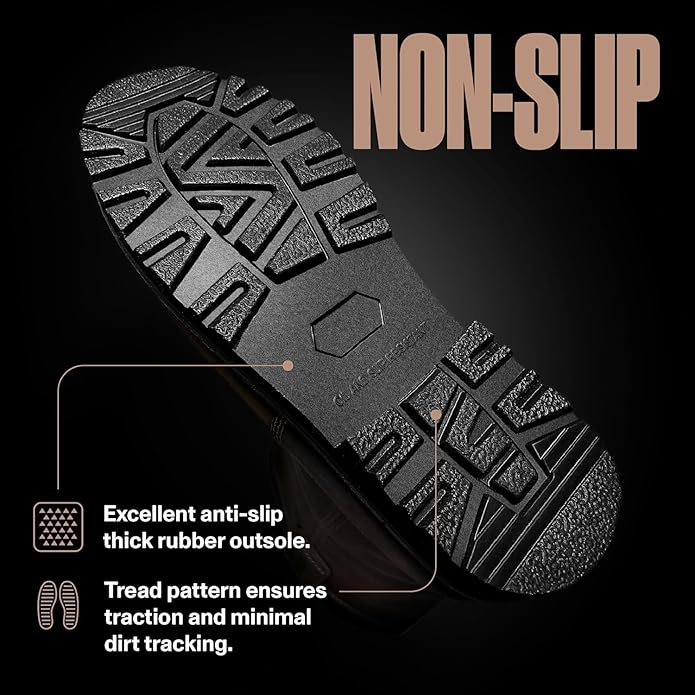 EVER BOOTS Wellington Waterproof Steel Toe Boots