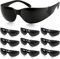 10 Pack Clear Safety Glasses for Men Women, ANSI Z87.1 Certified Scratch & Impact Resistant Wrap Around Lens