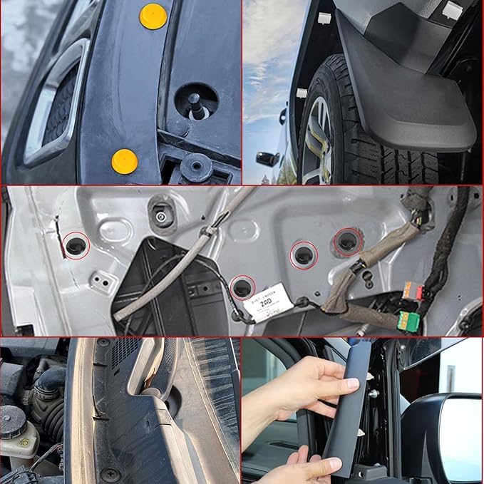 Nilight 1001PCS Universal Car Clips Mixed Auto Bumper Fender Trim Door Panel Shield Engine Cover Retainer Rivet Push Clips for GM Ford Chrysler Toyota Lexus Honda Acura Dodge Jeep