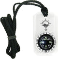 Sun Company MiniComp II - Mini Orienteering Compass With Rotating Bezel| Easy-to-Read Zipperpull Compass for Jacket, Parka, or Pack