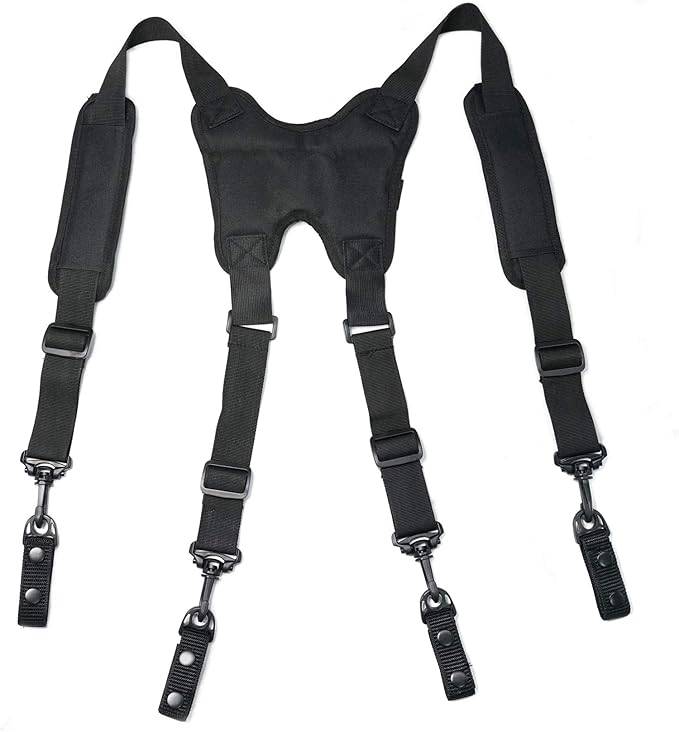 MELOTOUGH Tactical Suspenders For Duty Belt Police Suspenders 1.5 inch Police Suspenders for Law Enforcement Duty Belt