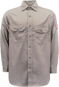 TICOMELA FR Shirts for Men Flame Resistant/Fire Retardant Shirt NFPA2112 7.5oz Men's Welding Shirt
