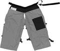 FORESTER Chainsaw Chaps for Men & Women | Apron-Style Chaps with Pocket & Adjustable Waist | Chainsaw Safety Equipment
