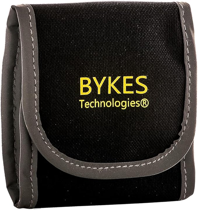 BYKES Magnetic Wristband for Holding Screws, Nails & Tools | Strong Magnetic Extra Large Tool | Portable DIY Magnetic Wristband | Wide Surface Magnet | Heavyduty Tool Gift for Handyman | Yellow/Gray