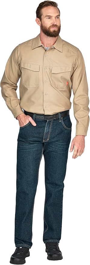 Bulwark FR Men's Flame Resistant Men's Iq Series Endurance Work Shirt