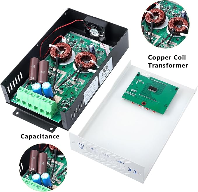IPO 60A MPPT Solar Charge Controller, 12V/24V/36V/48V Auto Identification, Max 160V PV Input, Intelligent Regulator with LCD Display, Compatible with AGM, Gel, Flooded Lead-Acid and Lithium Batteries