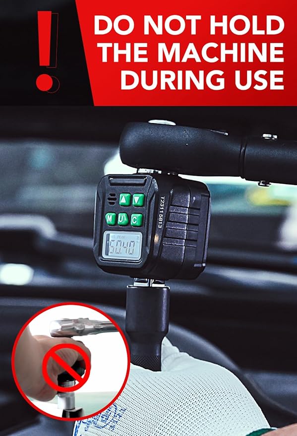 Digital Torque Wrench Adapter Set 1/2" Drive,Electric Wrenches,Snap on Digital Inch Pound Torque Wrench,1/4",3/8" Torque Adapter for Car,Motorcycle & Automotive (12.54-250.8 ft-lb/17-340 Nm)