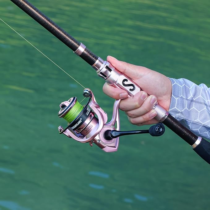 Sougayilang Telescopic Fishing Pole Combo,Carbon Fiber Fishing Rod ，Ultra-Smooth Spinning Reels Fishing Carrier Bag for Travel Saltwater Freshwater(1pack/2pack)