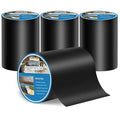 Deck Joist Tape 6''×50', 4 Pack Weather-Resistant Joist Tape for Decking, Waterproof Seal Antiseptic Butyl Decking Tape,Self-Adhesive Flashing Joists Tape for Wood Decks Beams Roof