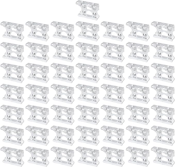 50 Pack Solar Panel Frame Water Drain Clips Aluminum Deflector for 30-45mm Photovoltaic Module Frames Automatic Rainwater Removal Extends Panel Lifespan(30mm)