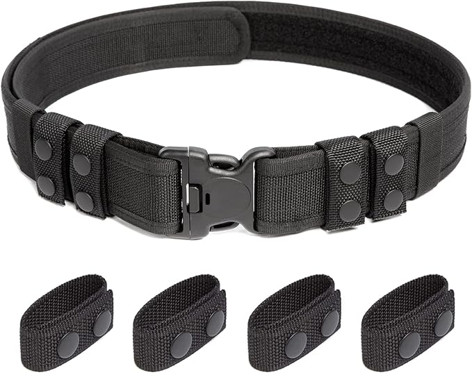 LUITON Tactical Duty Belt for Men - 2" Rigger Molle Military Style Combat Battle Belt for Police and Security