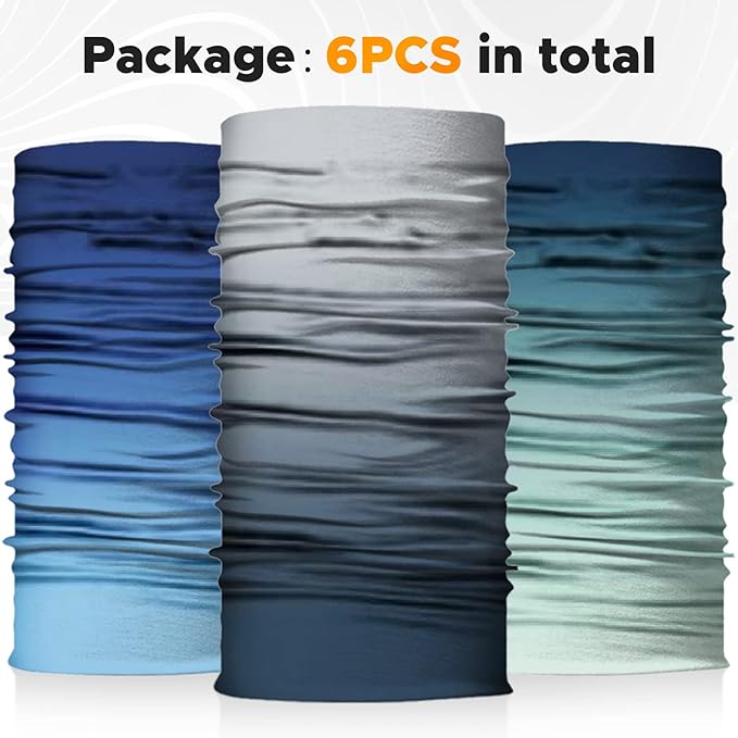 JOEYOUNG Headwear, Bandana, Neck Gaiter Head Wrap Headband Balaclava Magic Scarf