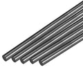 MECCANIXITY Carbon Fiber Rod, 10mm x 200mm for RC Airplane DIY Tool Wing Tube Quadcopter Arm, Pack of 5