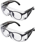 UNCO- Safety Goggles Over Glasses, Protective Goggles, Anti Fog, Work, Safety Glasses Over