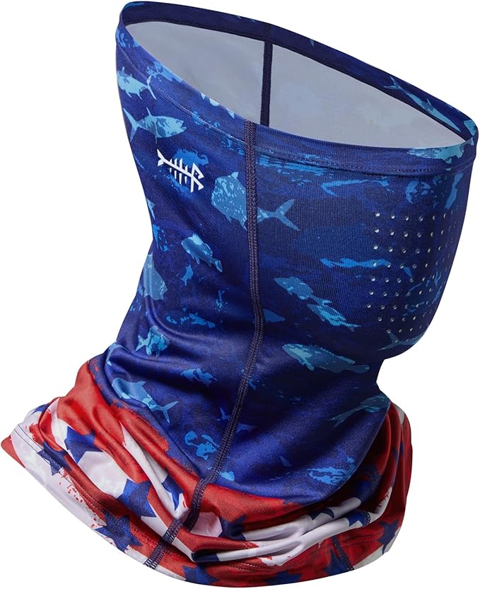 BASSDASH Neck Gaiter Mask UPF 50 Sun Protection for Men & Women, Fishing, Hiking, Outdoor