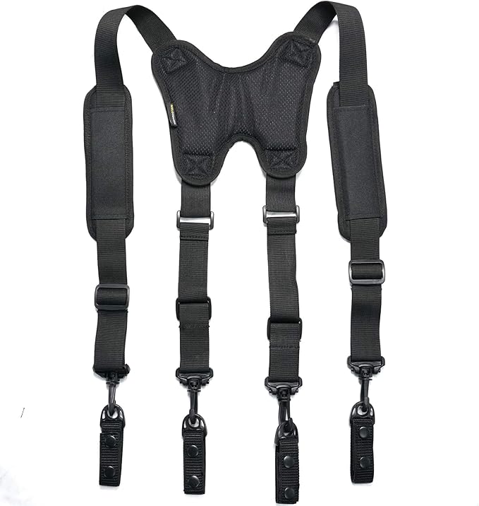 MELOTOUGH Tactical Suspenders For Duty Belt Police Suspenders 1.5 inch Police Suspenders for Law Enforcement Duty Belt
