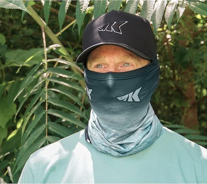 KastKing Sol Armis Neck Gaiter - UPF 50 Face Mask - UV Sun Protection Mask for Men & Women, Fishing, Hiking