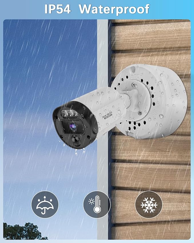 【ABS IP54 Waterproof】 Universal Camera Junction Box Waterproof Mounting Brackets for Bullet Cameras CCTV Security Camera Junction Boxes