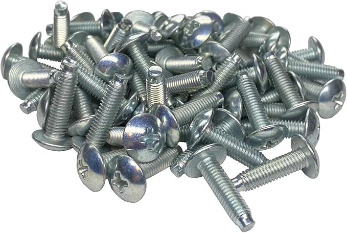 RackGold® 10-32 Zinc Rack Screws 50 Pack - USA Made