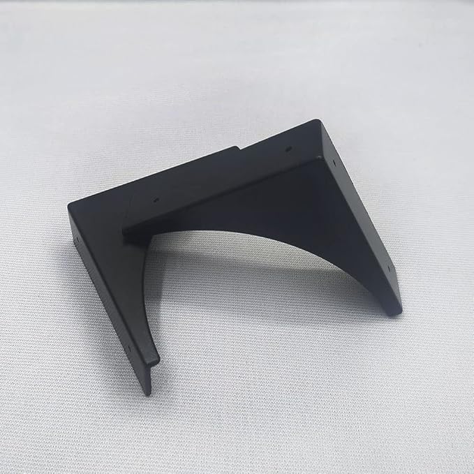 Black Corner Guards, Metal Corner Protectors for Furniture, Vintage Decorative Corner Guards for Box Table Doors Wood Furniture Edge Cover Safety Guard Pack of 4