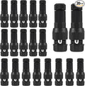 20PACK Low Voltage Waterproof Replacement Landscape Light Cable Connector 12-20 Gauge Wire Connectors for Landscape Lighting Path Lights