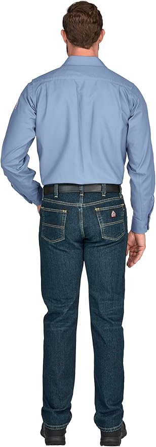 Bulwark FR Men's Flame Resistant Men's Iq Series Endurance Work Shirt