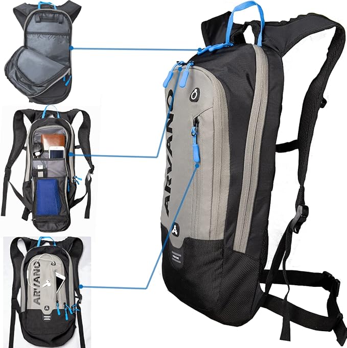 Bike Backpack Small Mountain Biking Backpack Lightweight 6l Daypack - MTB Cycling,Hiking,Skiing,Snow Bicycle,Snowboard | Lightweight, Daypack, MTB Cycling, Hiking, Skiing, Snow Bicycle