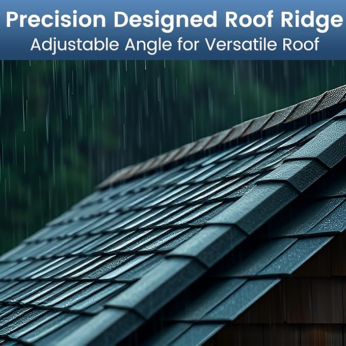 Blue Roof Anchor Bracket, Fall Arrest System – Connects to Wood Surfaces with Roofing Harness Safety Kit, ANSI OSHA Compliant, Durable Steel Adjustable Connector (Blue-Anchor)
