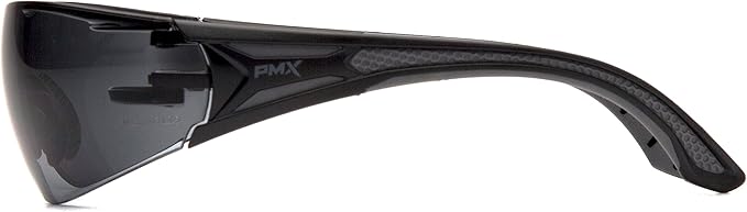 Pyramex Endeavor Plus Safety Glass Black/Gray Frame With Foam Padding Clear H2MAX Anti-fog Lens