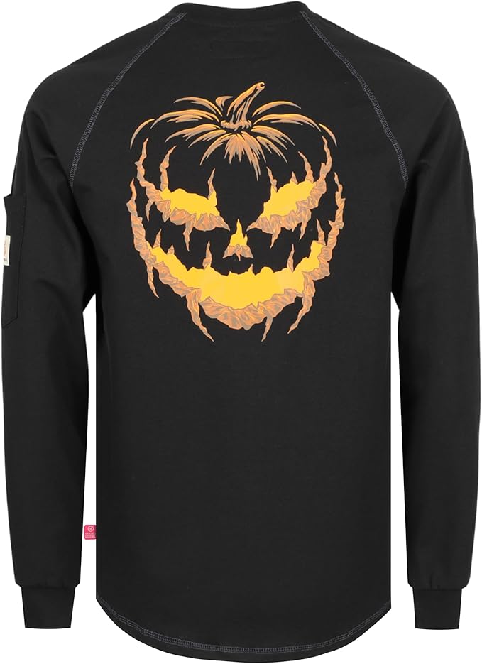 BOCOMAL FR Shirts Heather Series 6oz Flame Resistant T Shirt NFPA2112 CAT2 Fire Retardant Crew Work Shirt