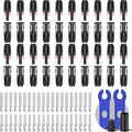 20 Pairs Solar Connector (10AWG), 40Pcs Solar Panel Cable Connectors Adapter Male/Female IP68 1000V 30A 10AWG 12AWG 14AWG Waterproof Dustproof Connector with 2 Spanners (20 Pairs Solar Connectors)