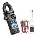 Digital Multimeter Tester 4000 Counts Amp Clamp Meter with 35mm Jaws for AC/DC Voltage and AC Current Meter, Resistance, Diode Capacitance, Continuity, Frequency, Thermocouple, NCV Auto-Ranging