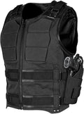 Speed and Strength mens Motorcycle Vest, Black, XX-Large US