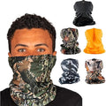 S A Company 5-Pack UV Face Shield | UV 30+ Multipurpose Neck Gaiter Balaclava for Adults | Multiple Color Packs