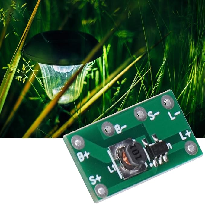 10pcs Solar Charge Control Board, 30mA Solar Controller Board Module for Home Solar Landscape Lights