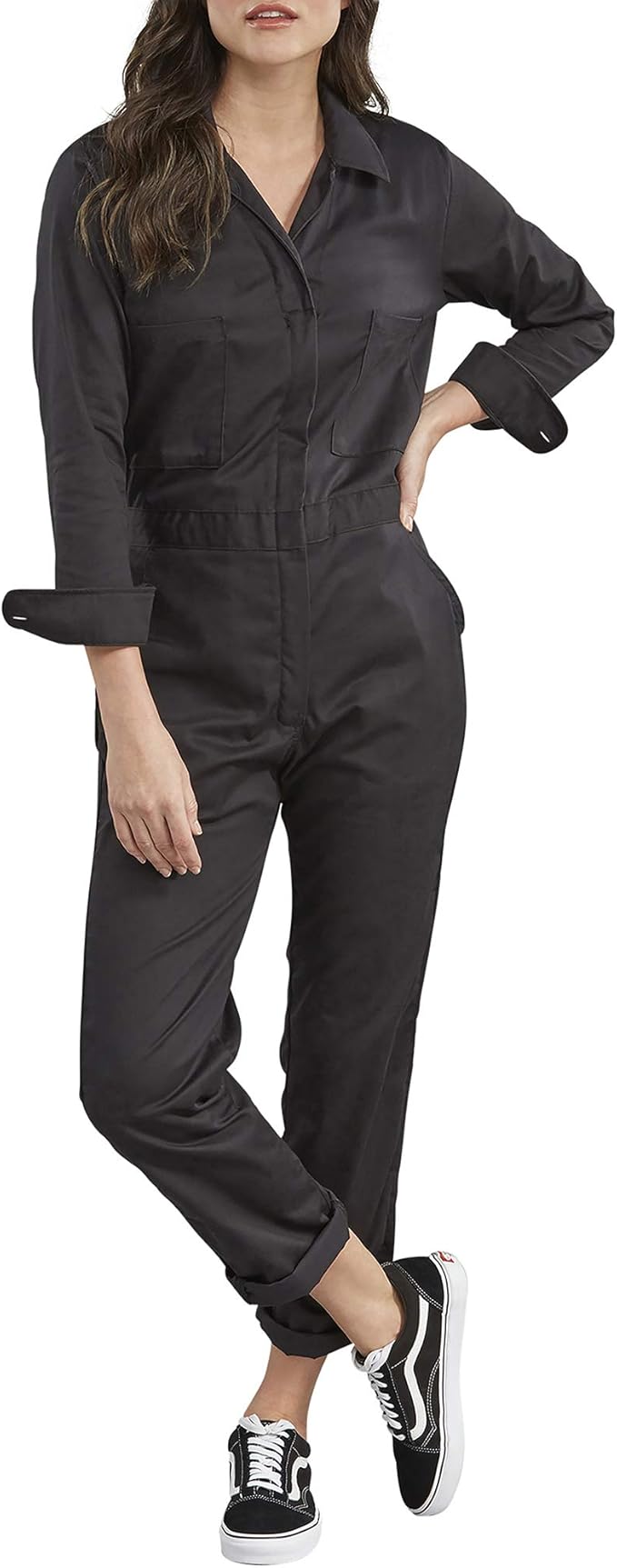 Dickies Women's Long Sleeve Cotton Twill Coverall