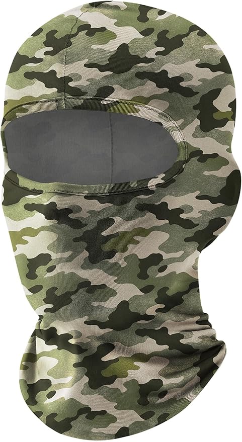 Fuinloth Balaclava Ski Mask, Motorcycle Cold Winter Scarf Windproof Warmth Neck Gaiter for Men/Women