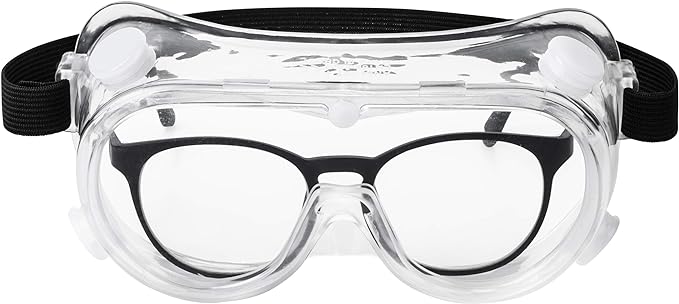 UNCO- Safety Goggles Over Glasses, Protective Goggles, Anti Fog, Work, Safety Glasses Over
