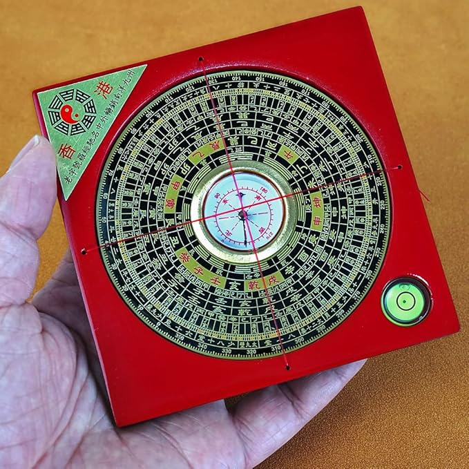 Compass Geomantic FengShui Pointer Professional Measuring Geographical Direction Supplies Home Decor(4.3")