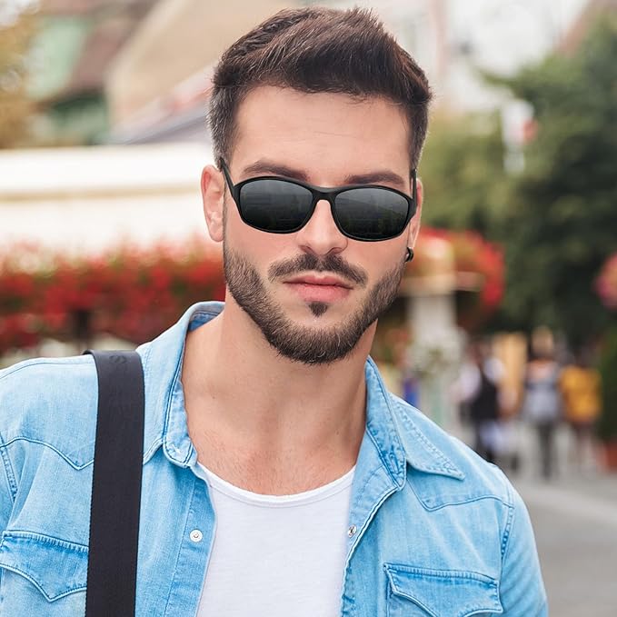 Night Driving Glasses for Men Women Anti Glare HD Polarized Night Vision Glasses for Driving