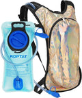 Roptat Hydration Backpack Pack with 2L Hydration Bladder - Lightweight Water Backpack Water Pouch for Women Men Running Riding Biking Music Festival